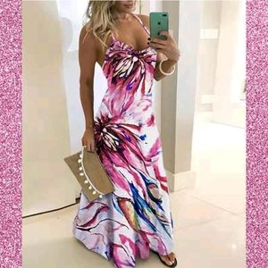 🎉Sleeveless Maxi Sling Dress🎉